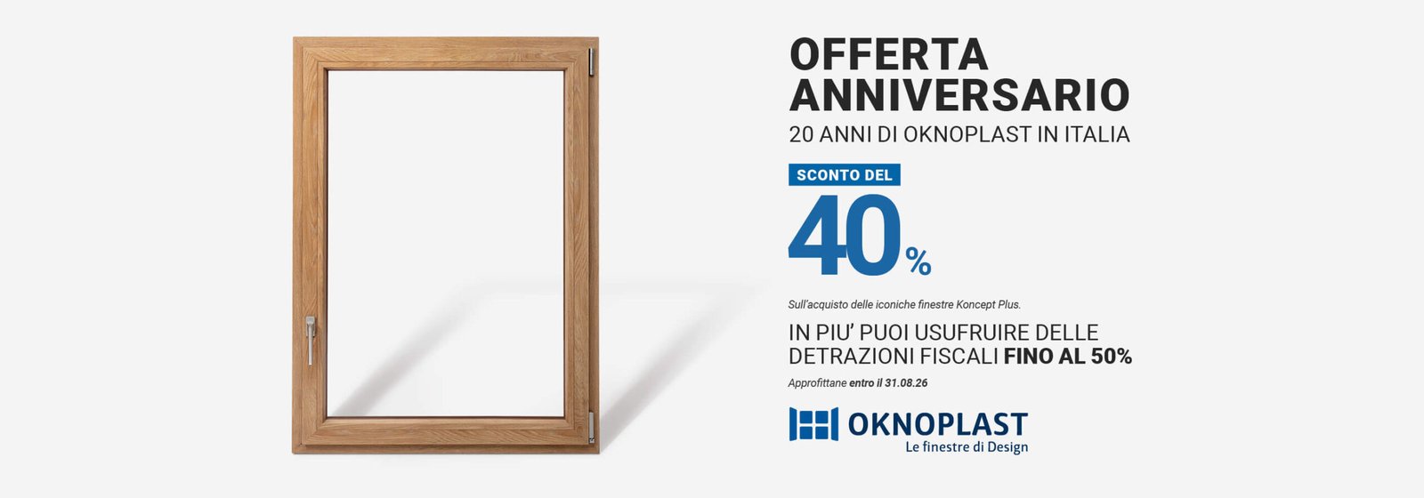 slider offerta anniversario oknoplast